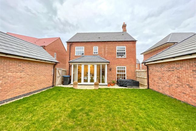 Detached house for sale in Woodward Drive, Wellington Place, Market Harborough, Leicestershire