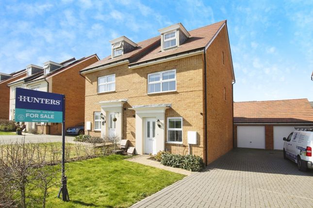 3-bed semi-detached on 5, Briggington Way, Leighton Buzzard, £380,000