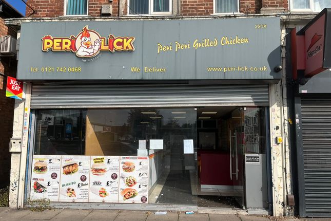 Restaurant/cafe to let in Coventry Road, Birmingham
