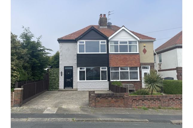Semi-detached house for sale in Bryning Avenue, Blackpool
