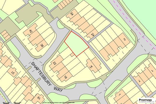 Thumbnail Land for sale in Shaftesbury Way, Royston