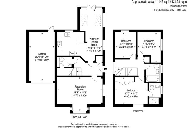 Detached house for sale in Ottershaw, Chertsey, Surrey