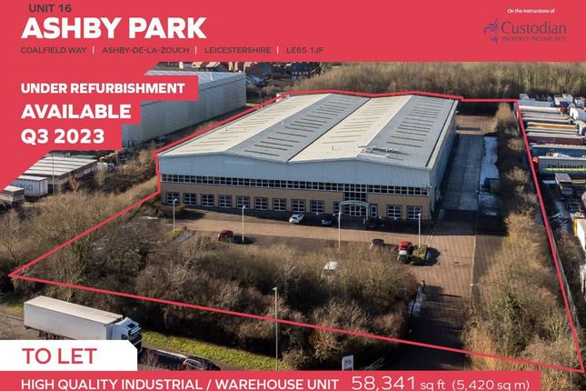 Thumbnail Industrial to let in Unit 16 Ashby Park, Coalfield Way, Ashby De La Zouch, Leicestershire