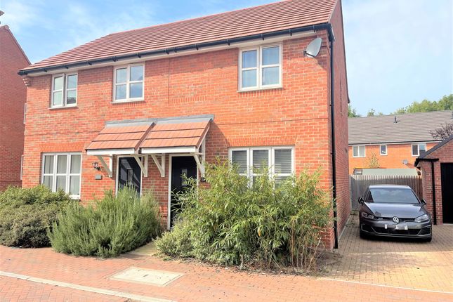 Thumbnail Semi-detached house for sale in Teasel Bank, Harwell, Didcot