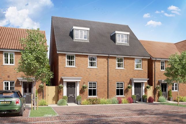 Thumbnail Semi-detached house for sale in "The Braxton - Plot 405" at Felchurch Road, Sproughton, Ipswich