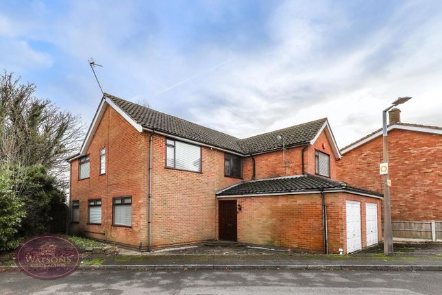Thumbnail Detached house for sale in Ayscough Avenue, Nuthall, Nottingham