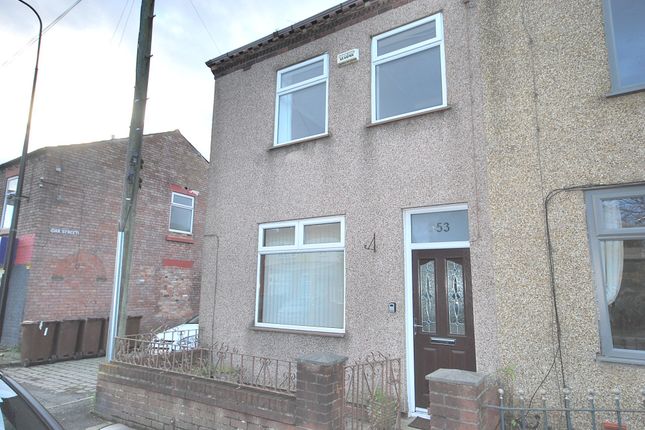 Thumbnail End terrace house for sale in Leigh Road, Manchester