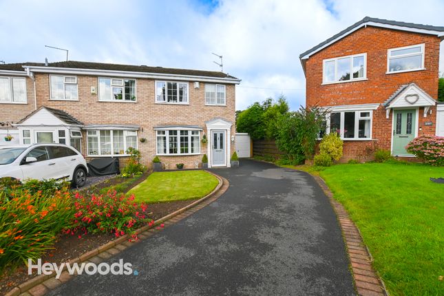 Thumbnail Semi-detached house for sale in Mansfield Close, Clayton, Newcastle-Under-Lyme