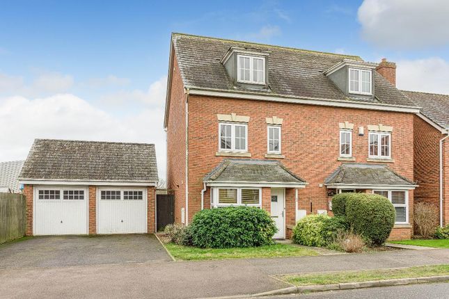 Thumbnail Semi-detached house for sale in Ironwood Avenue, Desborough, Northants, Northamptonshire