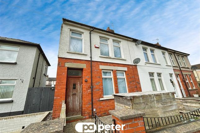 Thumbnail End terrace house to rent in Thorncombe Road, Blackwood