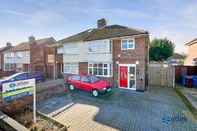 Thumbnail Semi-detached house for sale in Woodland Road, Halewood