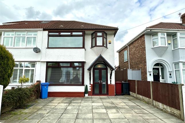 Thumbnail Semi-detached house for sale in Beechburn Crescent, Huyton, Liverpool