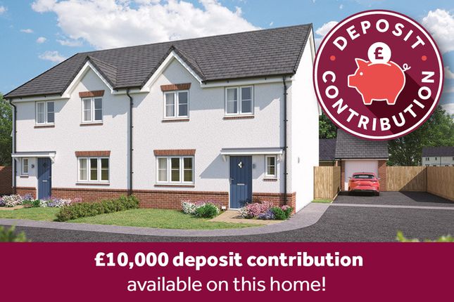 Semi-detached house for sale in "The Mylne" at Dawlish Road, Alphington, Exeter