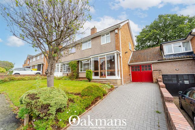 Semi-detached house for sale in Green Meadow Road, Northfield, Birmingham