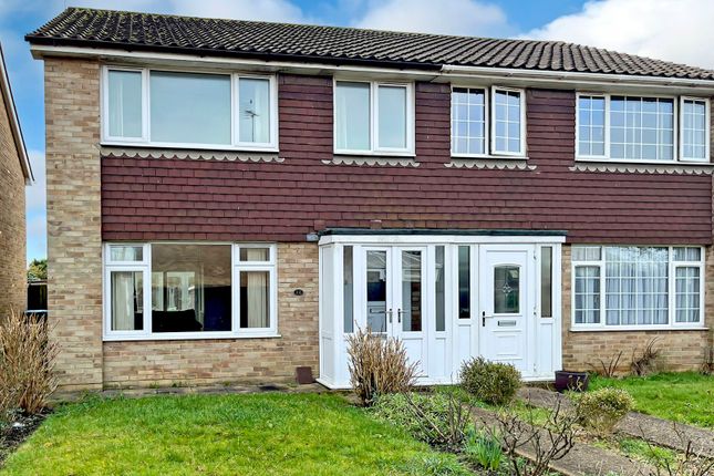 Thumbnail Semi-detached house for sale in Eastern Close, East Preston, Littlehampton, West Sussex