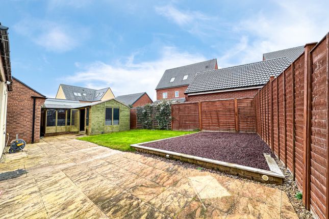 Detached house for sale in Bruford Drive, Cheddon Fitzpaine, Taunton.