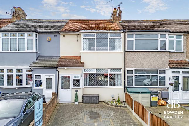 Terraced house for sale in Linley Crescent, Romford
