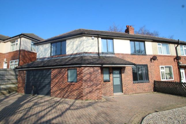 Thumbnail Semi-detached house to rent in Sugar Well Court, Meanwood Road, Leeds