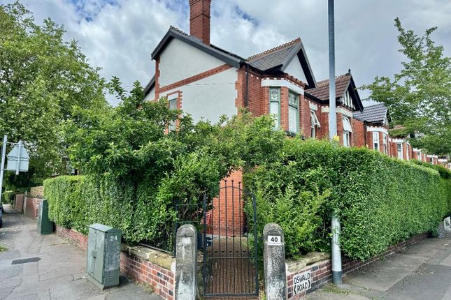 Thumbnail Semi-detached house for sale in Kensington Road, Chorlton Cum Hardy, Manchester