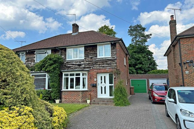 Thumbnail Semi-detached house for sale in Orpin Road, Merstham, Redhill