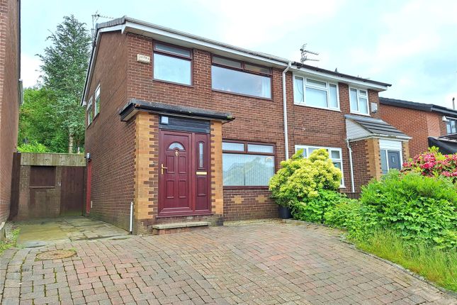 Thumbnail Semi-detached house for sale in Lowside Drive, Oldham, Greater Manchester