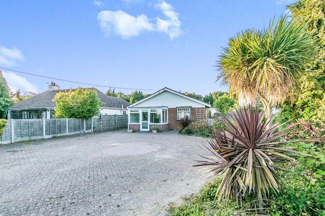 Thumbnail Detached bungalow for sale in Wrabness Road, Ramsey, Harwich