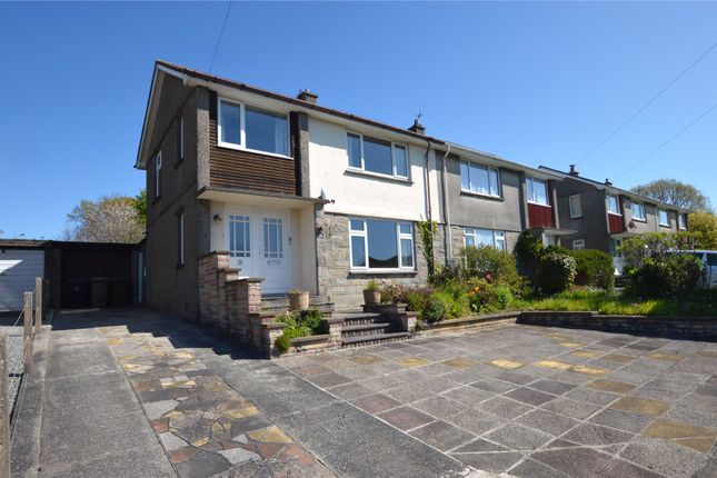 Thumbnail Semi-detached house for sale in Pinewood Close, Plympton, Plymouth, Devon