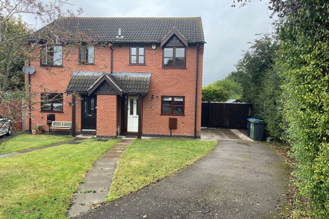 Semi-detached house for sale in Plough Close, Broughton Astley, Leicester