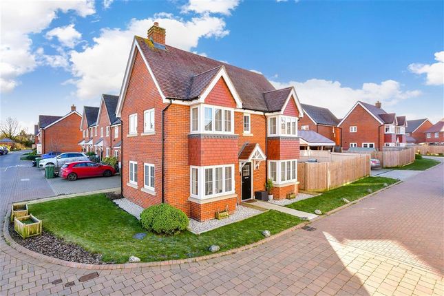 Detached house for sale in Windmill Crescent, Headcorn, Ashford, Kent