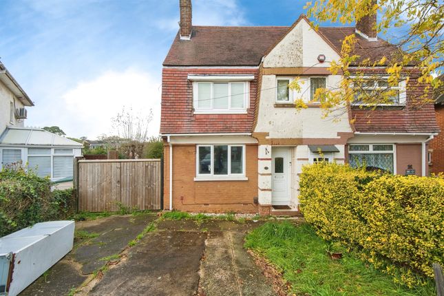 Semi-detached house for sale in Blackthorn Road, Southampton