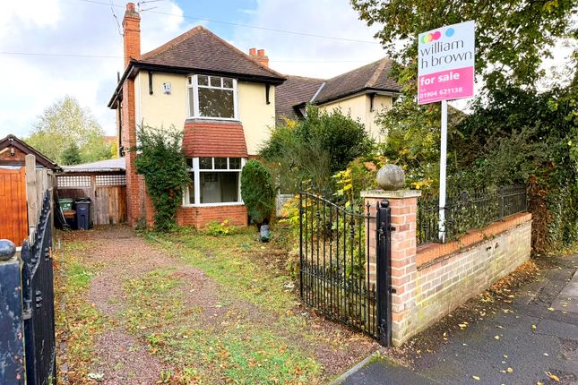 3-bed semi-detached on Beech Grove, York, £300,000