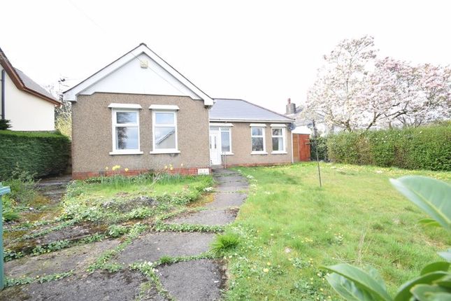 Thumbnail Detached bungalow for sale in Lowlands Crescent, Pontnewydd, Cwmbran