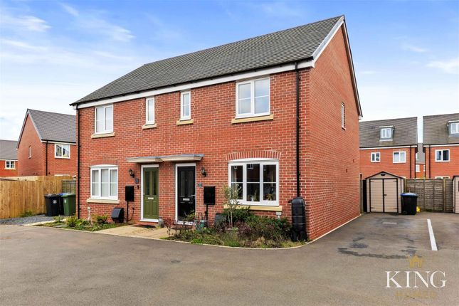 Thumbnail Semi-detached house for sale in Elm Place, Meon Vale, Stratford-Upon-Avon