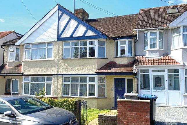 Thumbnail Terraced house for sale in Stanley Park Drive, Wembley