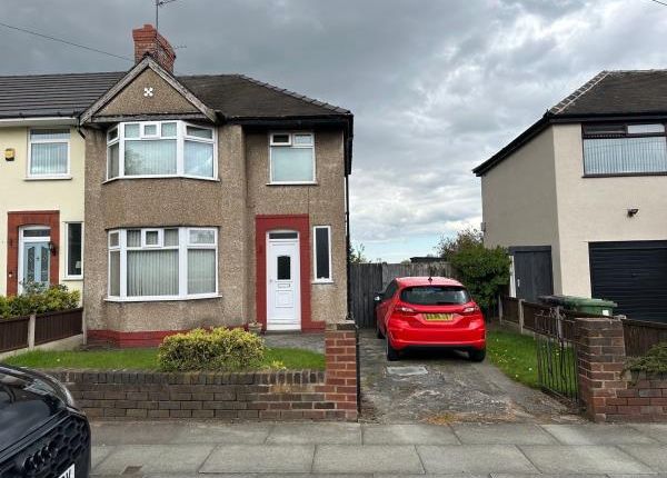 Thumbnail Town house for sale in 75 Watling Avenue, Ford, Liverpool