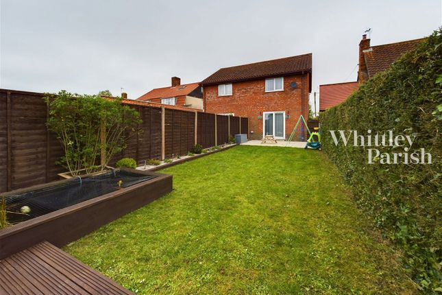 Semi-detached house for sale in Harvey Lane, Dickleburgh, Diss