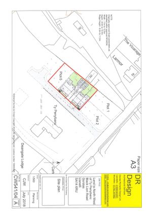 Thumbnail Land for sale in Black Lion Road, Ammanford