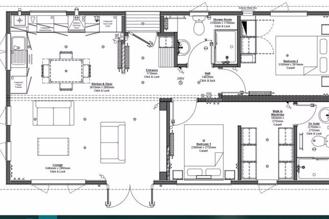 Detached house for sale in Chy Noweth, Barn Lane, St Columb