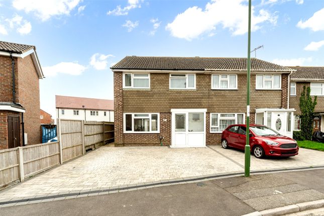 Semi-detached house for sale in Shadwells Road, Lancing, West Sussex