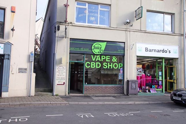 Retail premises to let in Blue Street, Carmarthen