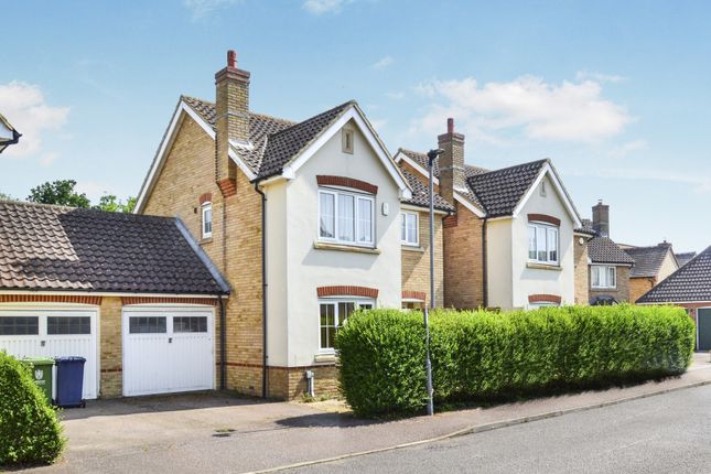 Thumbnail Link-detached house for sale in Crow Hill Lane, Great Cambourne, Cambourne, Cambridge