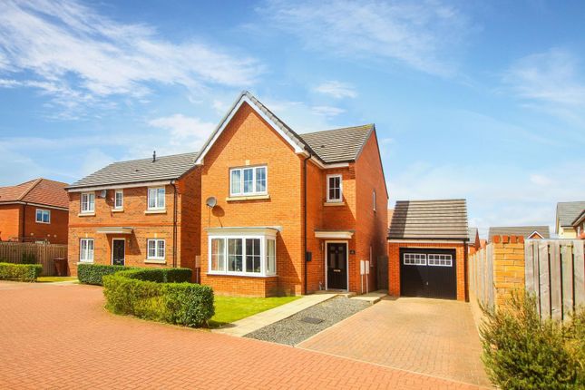 Thumbnail Detached house for sale in Fulmar Drive, Backworth, Newcastle Upon Tyne