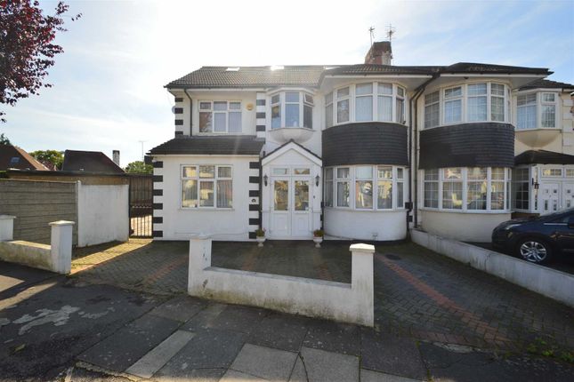Thumbnail Semi-detached house for sale in Brinkworth Road, Clayhall, Ilford