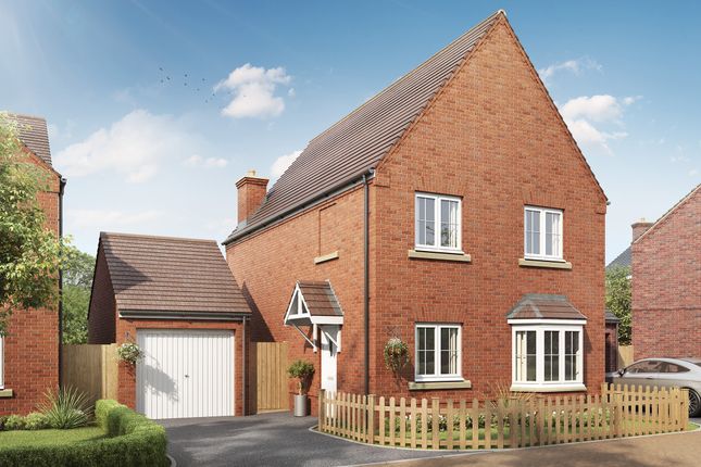 Thumbnail Detached house for sale in "The Ulwin" at Mentmore Road, Cheddington, Leighton Buzzard