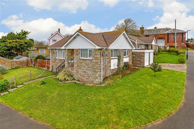 Thumbnail Detached bungalow for sale in Solent Hill, Freshwater, Isle Of Wight