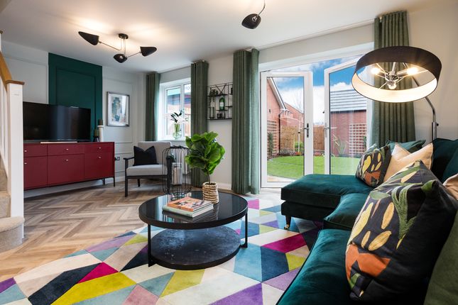 Terraced house for sale in "The Rowan" at Watermill Way, Collingtree, Northampton