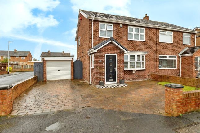 Thumbnail Semi-detached house for sale in Swinton Road, Stockton-On-Tees, Durham