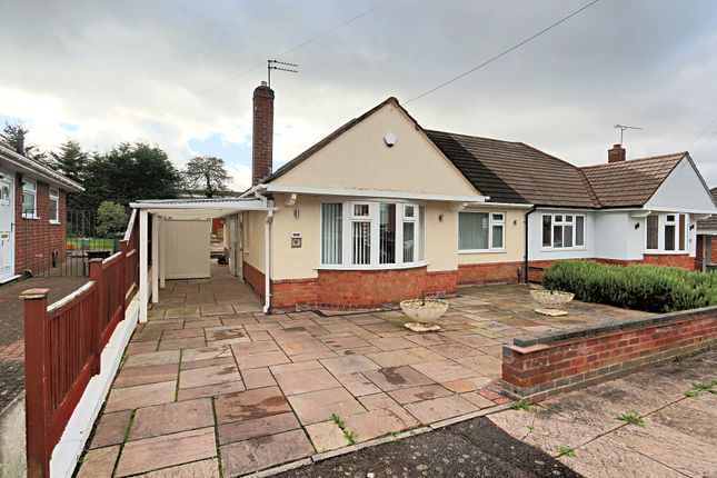 Semi-detached bungalow for sale in Foxhunter Drive, Oadby, Leicester