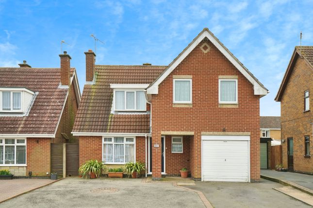 Thumbnail Detached house for sale in Ashland Drive, Coalville, Leicestershire
