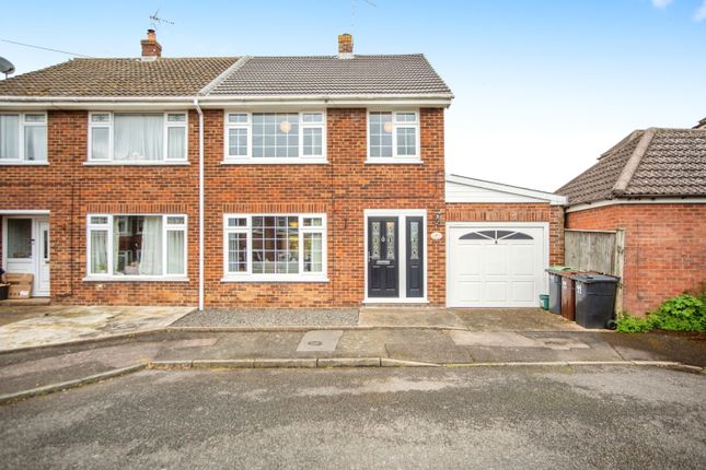 Thumbnail Semi-detached house for sale in Bell Crescent, Rochester